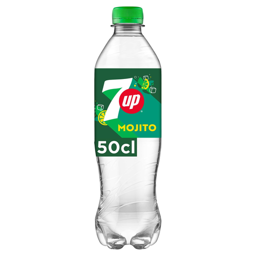 [3168930178408] 7UP Bebida gaseosa sabor mojito lima menta 50 cl