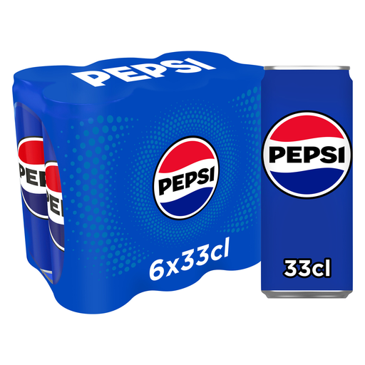 [3168930177081] PEPSI Cola soft drink with vegetable extracts 6 x 33 cl