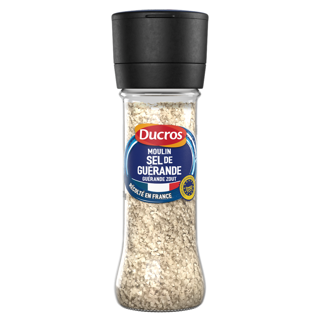DUCROS Guérande Salt, Large Mill 120 g