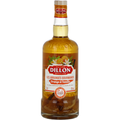 [3162049000384] DILLON Orange & Vanilla Flavored Rum 70 cl