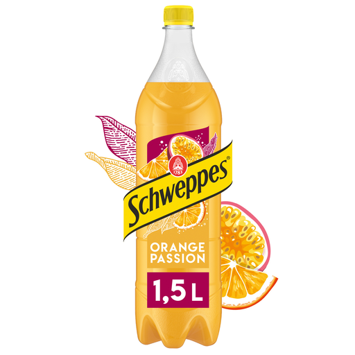 [3124480200297] SCHWEPPES Soda fruta de la pasión 1.5 L