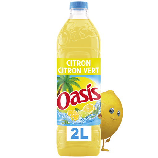 [3124480200174] OASIS Fruit Drink Lime 2 L
