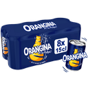 ORANGINA Bebida gaseosa de naranja 8 x 15 cl