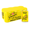 SCHWEPPES Soda Indian Tonic con extracto de corteza de quinina 8 x 15 cl