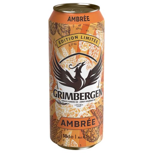 [3080216058719] GRIMBERGEN Amber Beer 6.5% 0.5 L