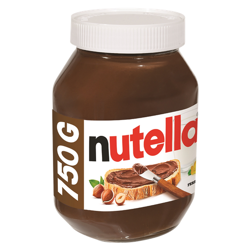 [3017620421006] NUTELLA Hazelnut and Cocoa Spread 750 g