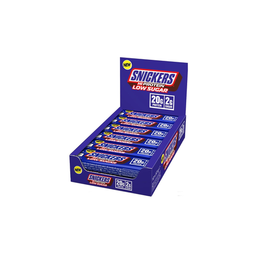 [5056357909522] MARS Snickers Hi Protein Low Sugar Bar Original 12 x 57 g
