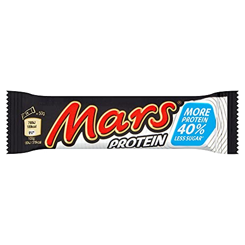 Mars Protein Caramel, Nougat & Milk Chocolate Snack Bar 50G