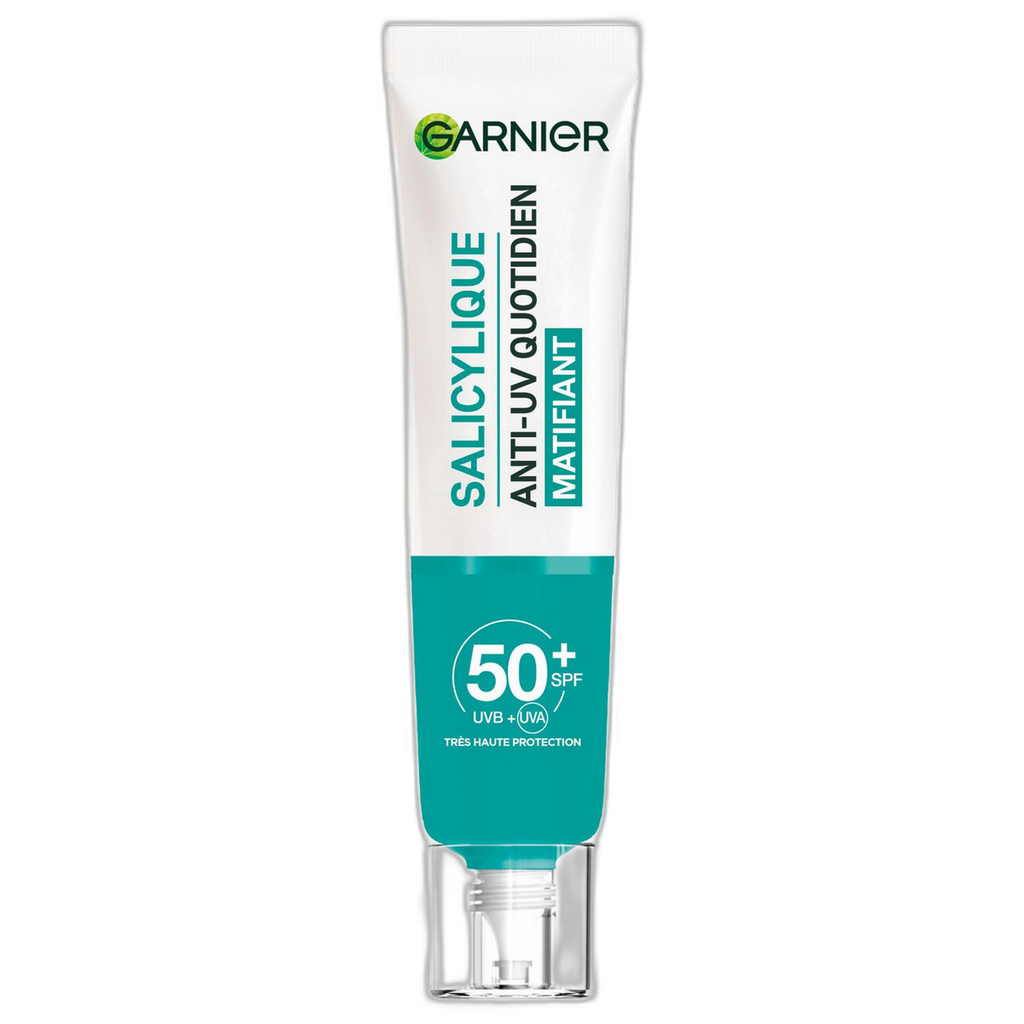 Garnier Crème Visage Anti-Imperfections Bha Niacinamide Spf 50+ Flacon De 40Ml