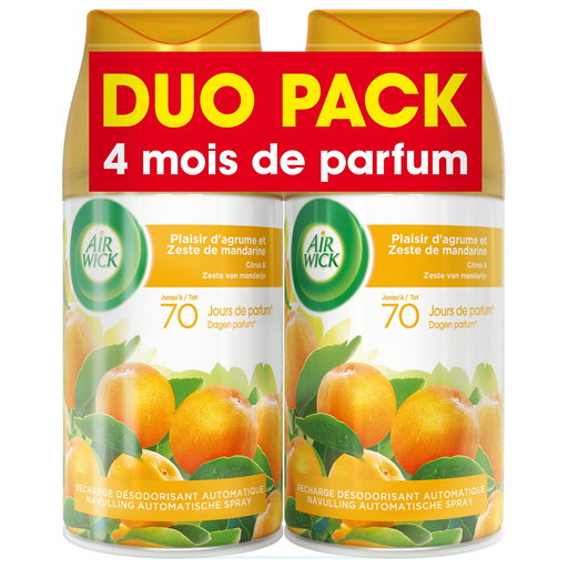 [3059943021402] AIR WICK Ambientador recarga Prazer de Citrinos 250 ml
