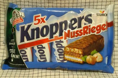 KNOPPERS Barre chocolatée aux noisettes 200 g