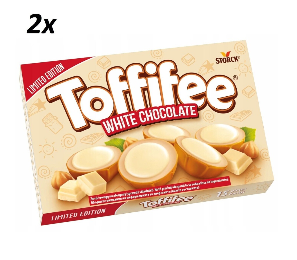 Toffifee White 15Pcs 125Gr