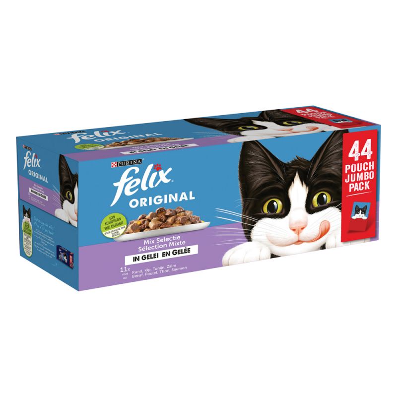 Felix Pouch Mix Box (44X85Gr) Original