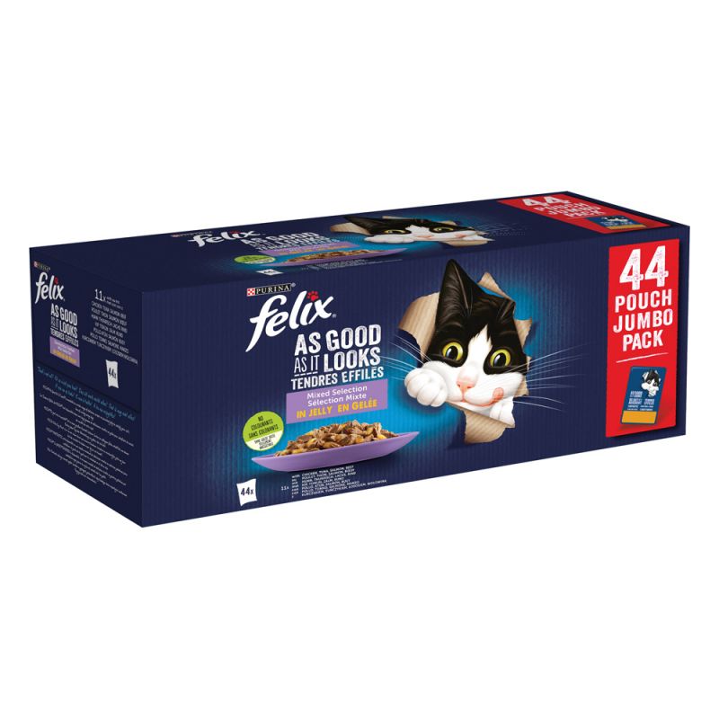 Felix Pouch Mix Box (44X85Gr) Edf