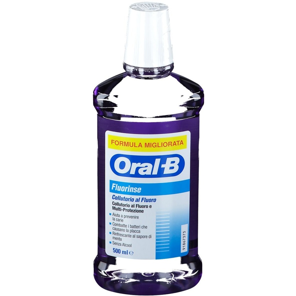 Oral-B Mouthwash 500Ml Fluorinse