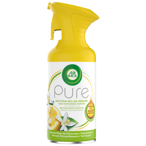 [3059943024434] AIR WICK Pure Spray Ambientador Óleos Essenciais Refrescante 250 ml
