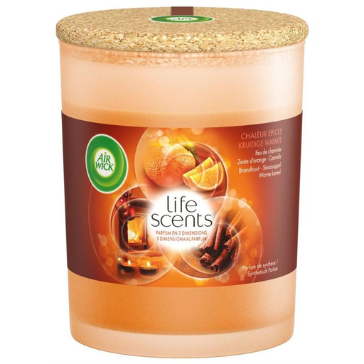 [3059943024892] AIR WICK Bougie Liege Life Chaleur