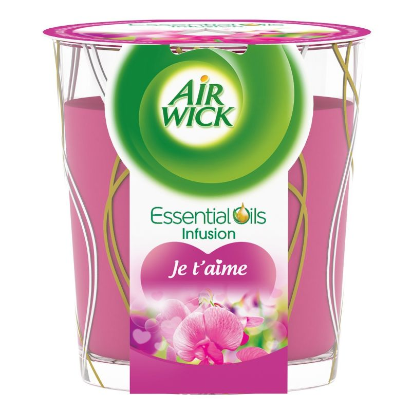 AIR WICK Vela Essential Oils Decorada Je T'Aime 150 g