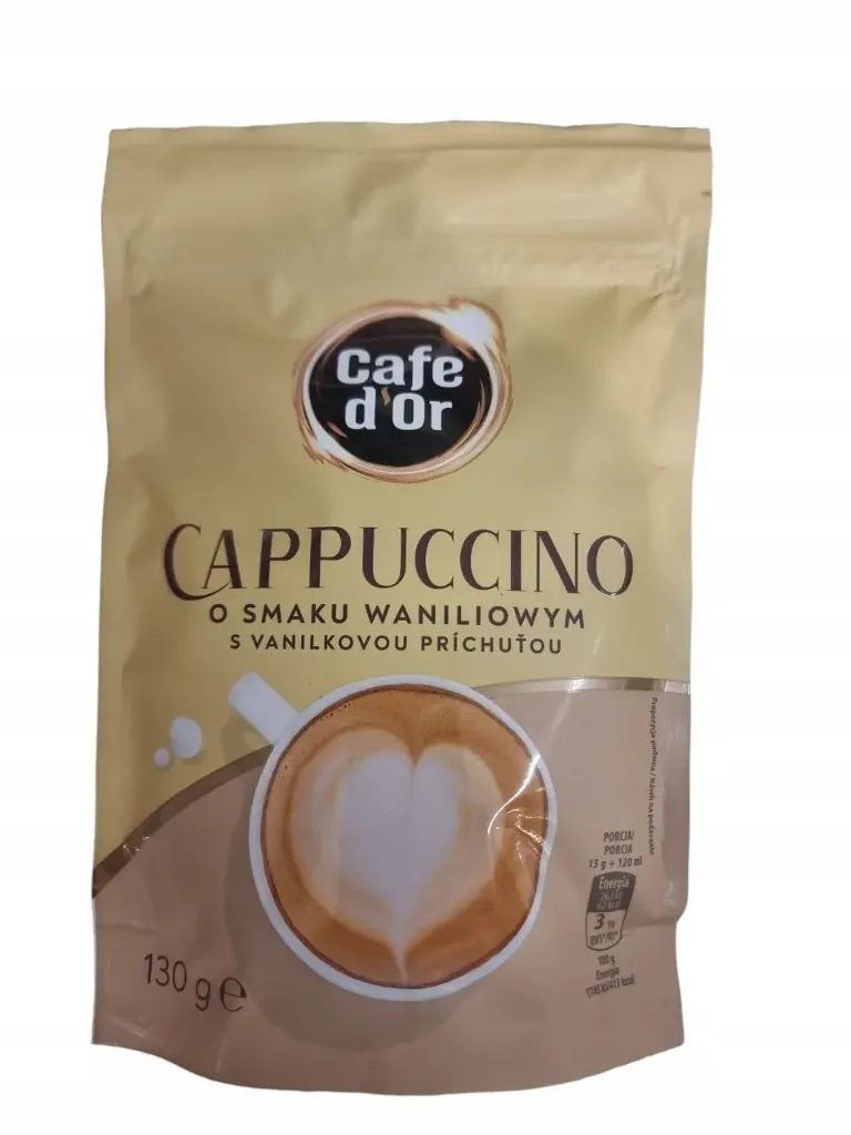 Cafe Dor 130G Cappuccino Mix Smak /28