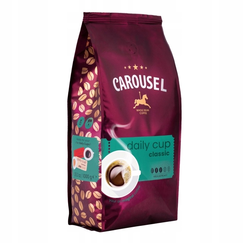 Carousel 1Kg Daily Cup Classic - Beans /8