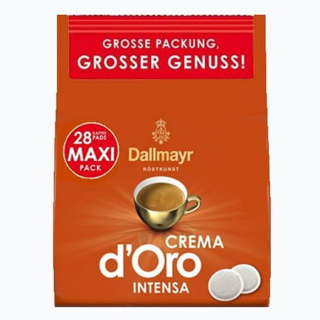 Dallmayr 28Pcs Crema D'Oro Intensa Senseo Pads /10