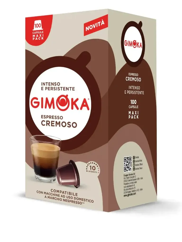 Gimoka Nespresso 100Caps. Espresso Cremoso /6