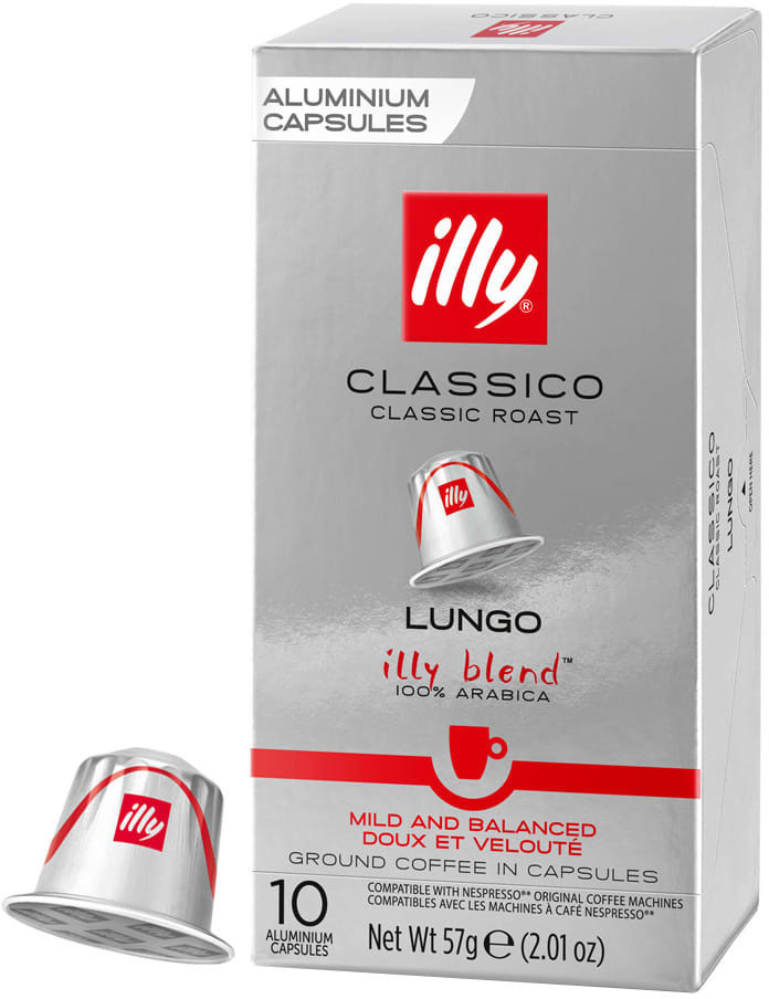Illy 10Caps. Nespresso Lungo Classico /10