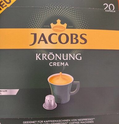 Jacobs 20Caps. Nespresso Kronung Crema /10