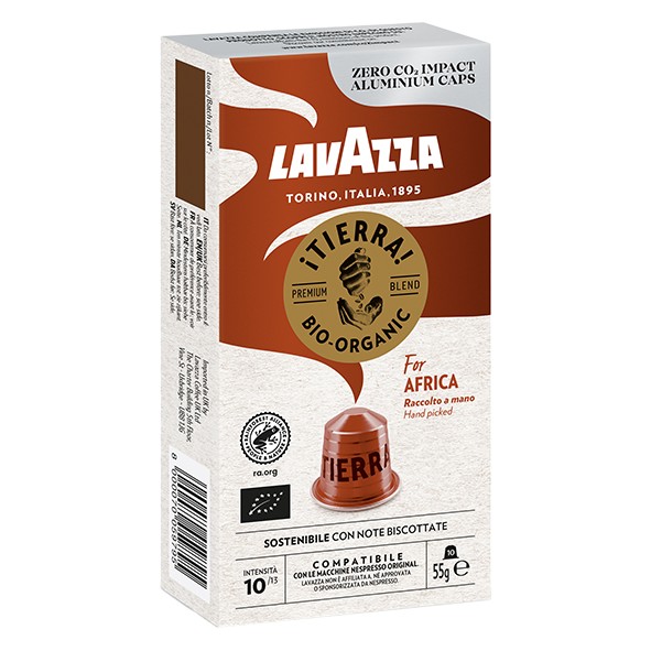 Lavazza 10Caps. Nespresso Tierra Africa /10