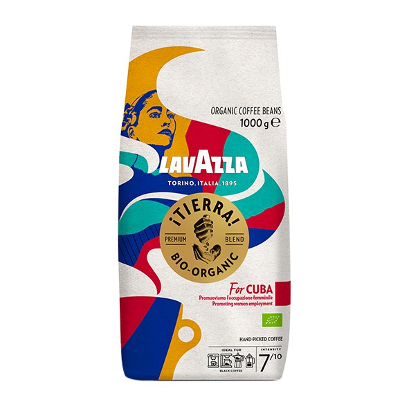 Lavazza 1Kg Tierra Organic For Cuba - Beans /4
