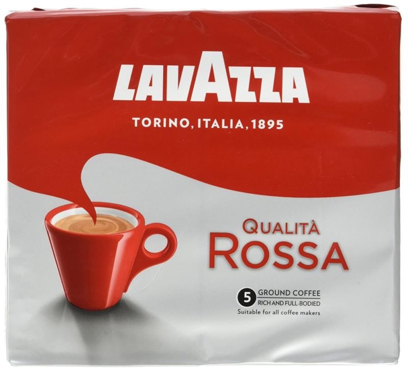 Lavazza 2X250G Qualita Rossa - Ground /10