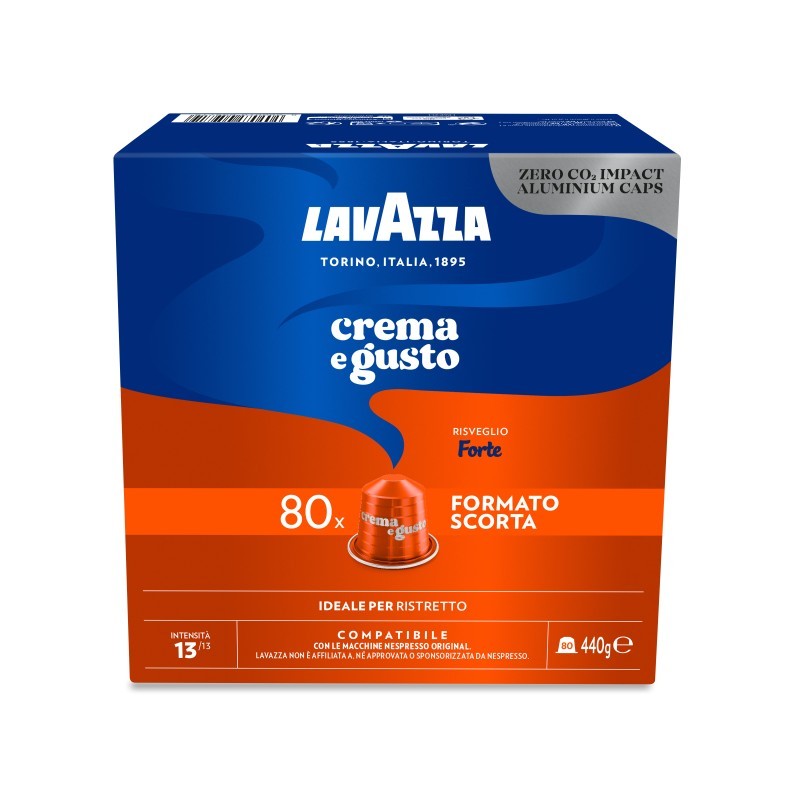 Lavazza 80Caps. Nespresso Crema E Gusto Forte /3