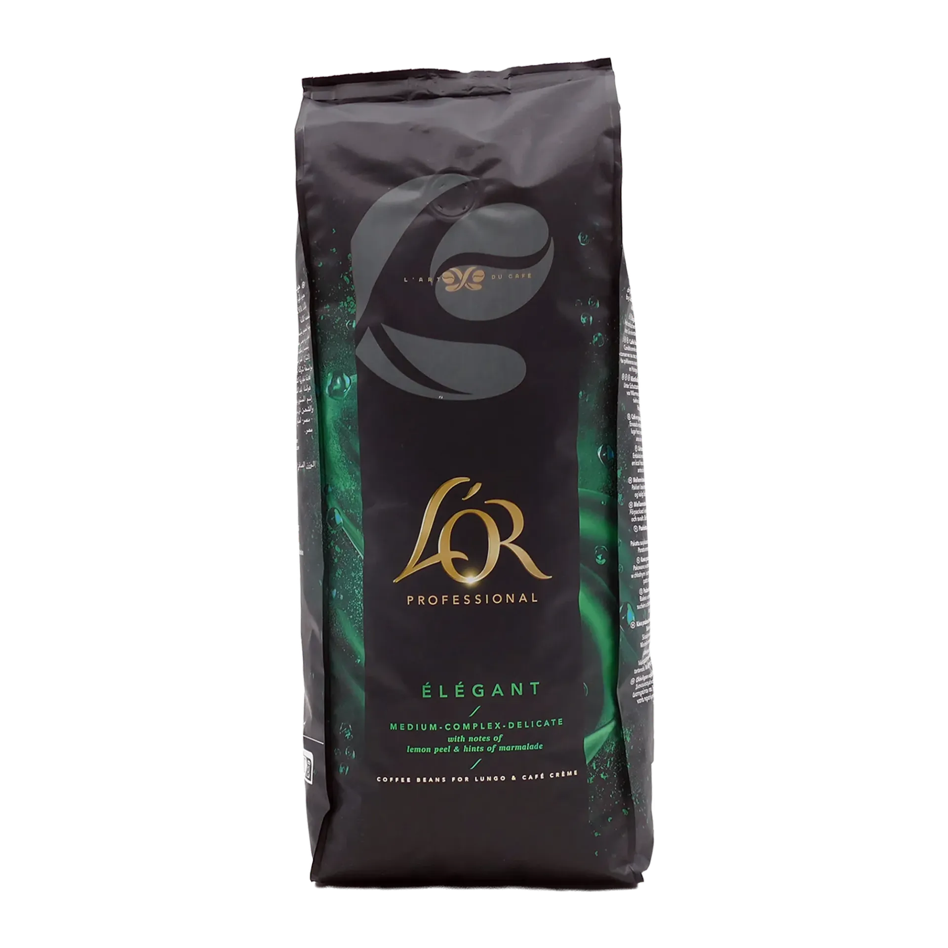 L'Or 1Kg Professional Cafe Crema Elegant - Beans /6