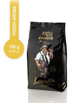 Lucaffe 700G Mr Exclusive 100% Arabia - Beans /15