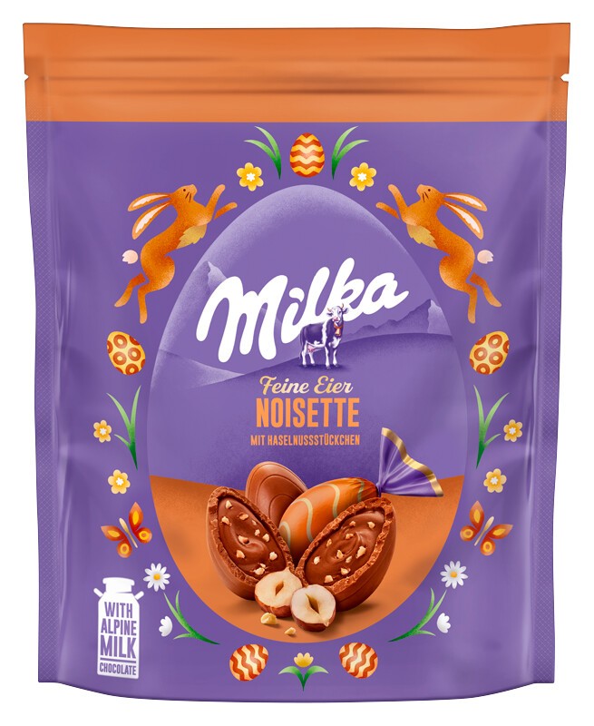 Milka Feine Eier Noisette 90G