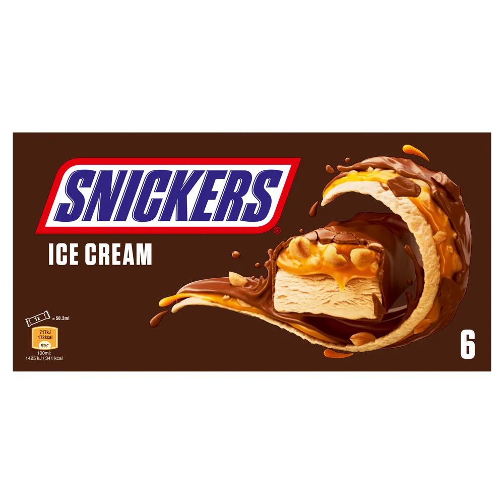Snickers Creamy 6-Pack 41,5 Ml