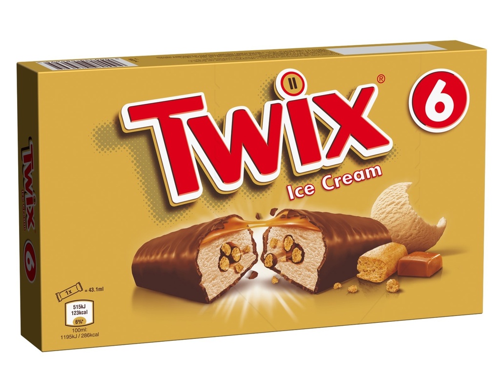 Twix Gold 6-Pack 44,6 Ml