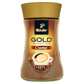 Tchibo 180G Gold Selection Crema - Instant Glass /6