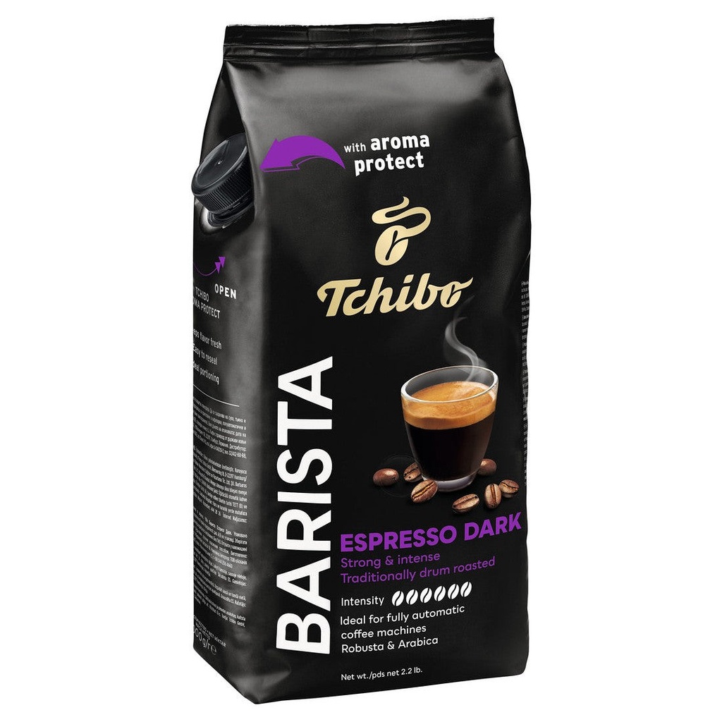 Tchibo 1Kg Barista Dark Roast - Beans /8