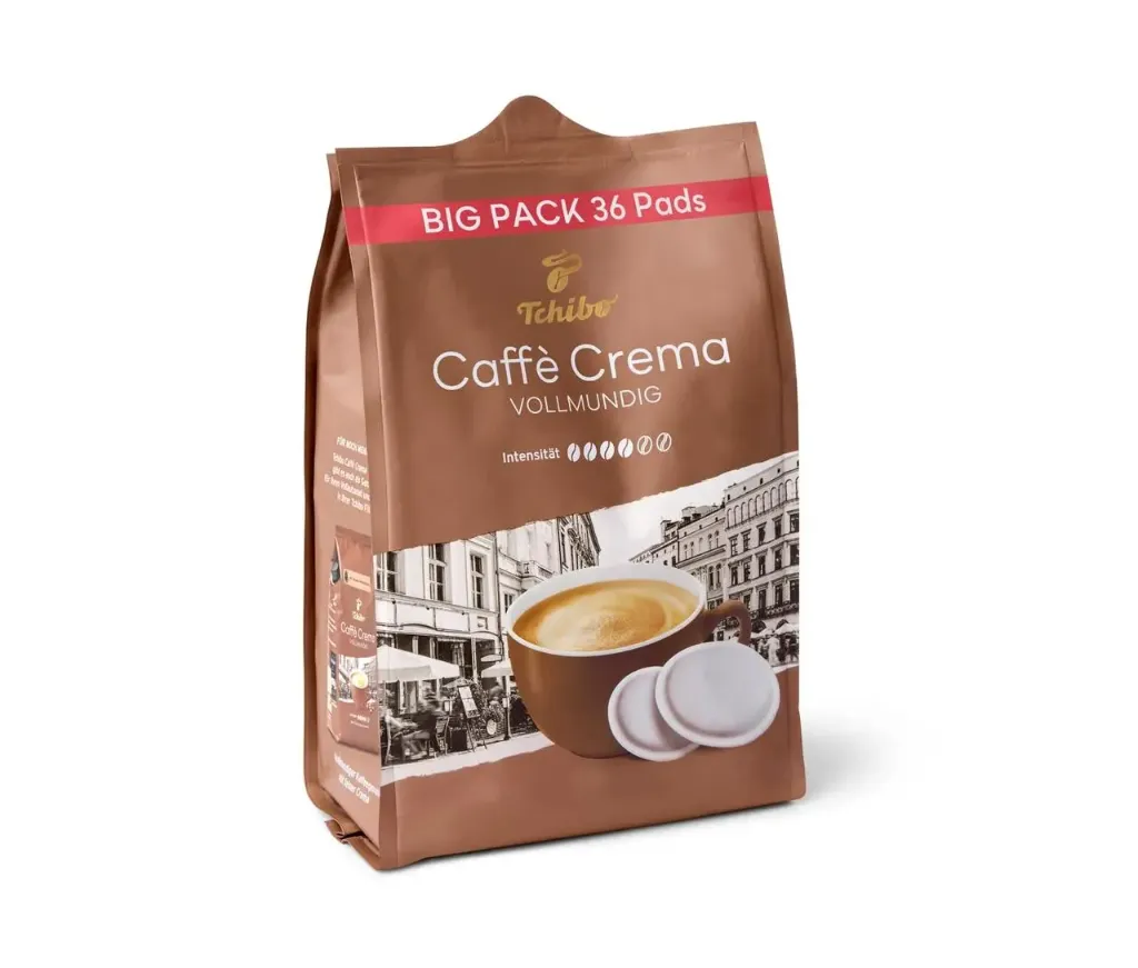 Tchibo 36Pcs. Caffe Crema Senseo Pads /12