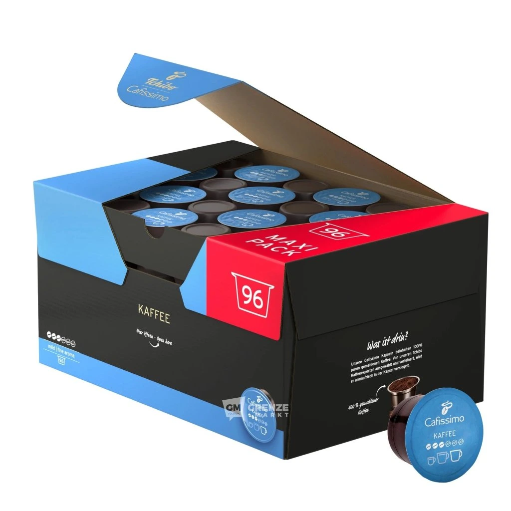 Tchibo 96Caps. Cafissimo Kaffe Fine Aroma Mild /4