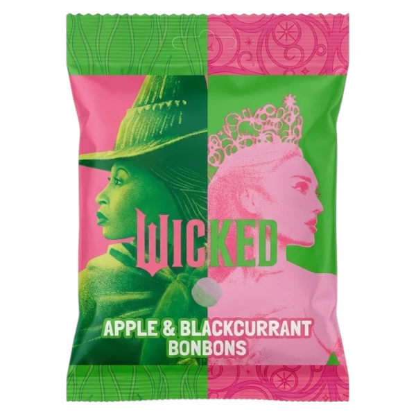Wicked Apple & Blackcurrent Bonbons 90G