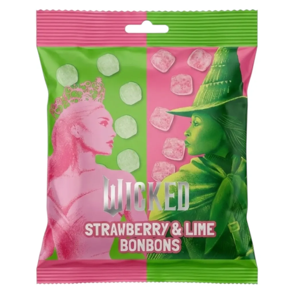 Wicked Strawberry & Lime Bonbons 90G