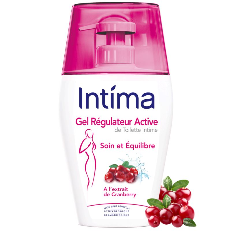 Intima Gel Toilette Intime Régulateur Active : Le Flacon De 200 Ml
