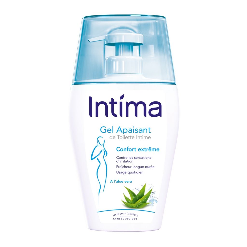 Intima Gel Quotidien De Toilette Intime Apaisant À L'Aloe Vera 200Ml