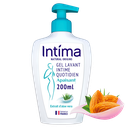 INTIMA Gel toilette intime natural apaisant à l'aloe vera 200 ml