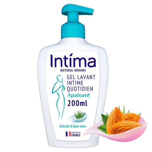 [3059944117142] INTIMA Gel de higiene íntima natural calmante com aloé vera 200 ml
