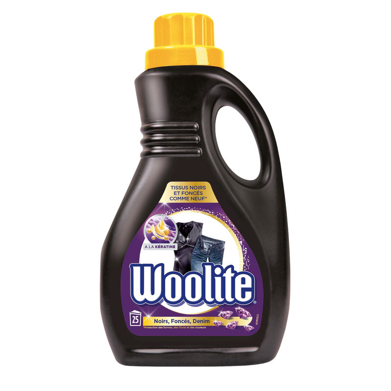 Woolite Lessive Liquide Couleur Sombre : Le Bidon De 1,5L