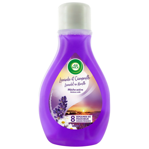 [3059946079325] AIR WICK Recarga Pavio Ativo Lavanda & Camomila 375 ml