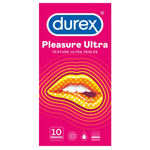 [3059948002581] DUREX Preservativo Pleasure Ultra 10 unidades